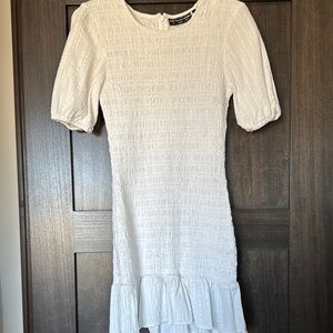 Smocked Mini Dress